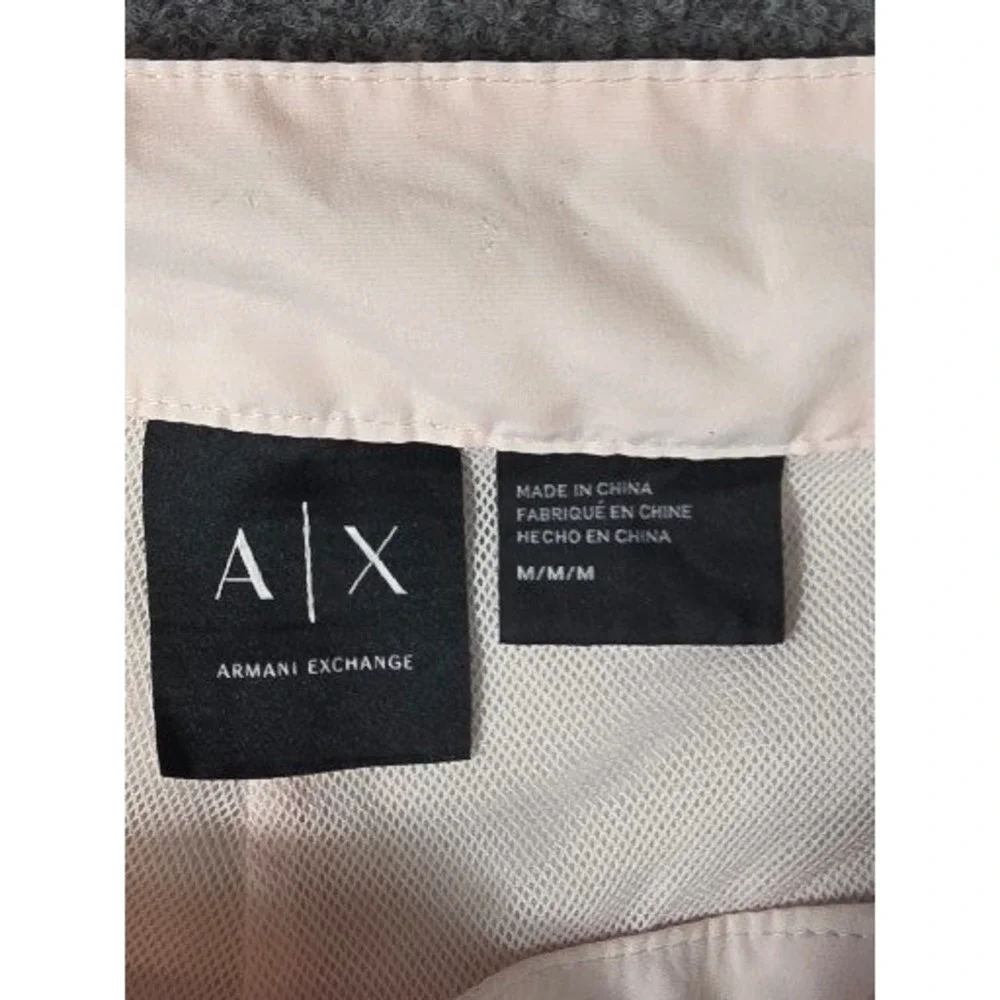 Armani Exchange Mens Pink‎ Colorblock Board Shorts Swim Trunks Logo Size 34